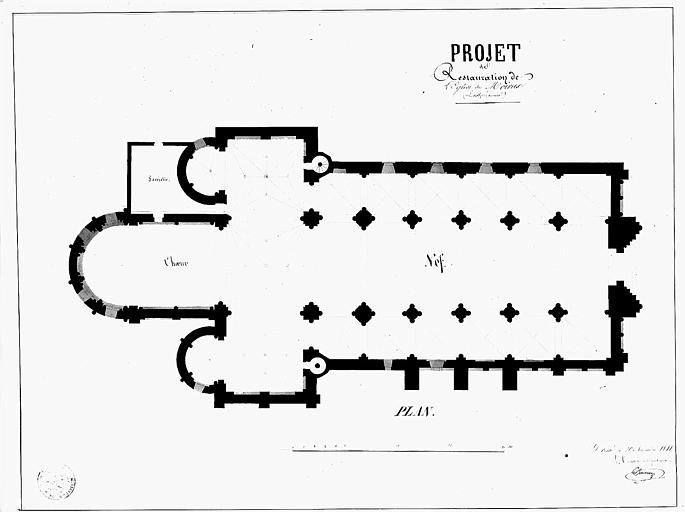 Projet de restauration : Plan général