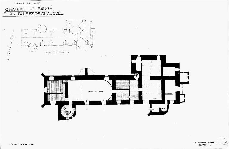 Plan du rez-de-chaussée