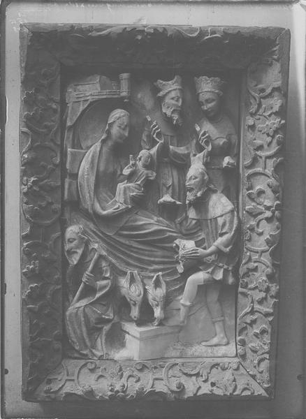 Bas-relief : l'Adoration des Mages