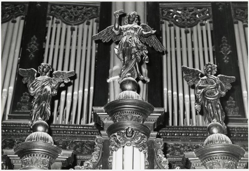 orgue de tribune : tribune d'orgue, détail