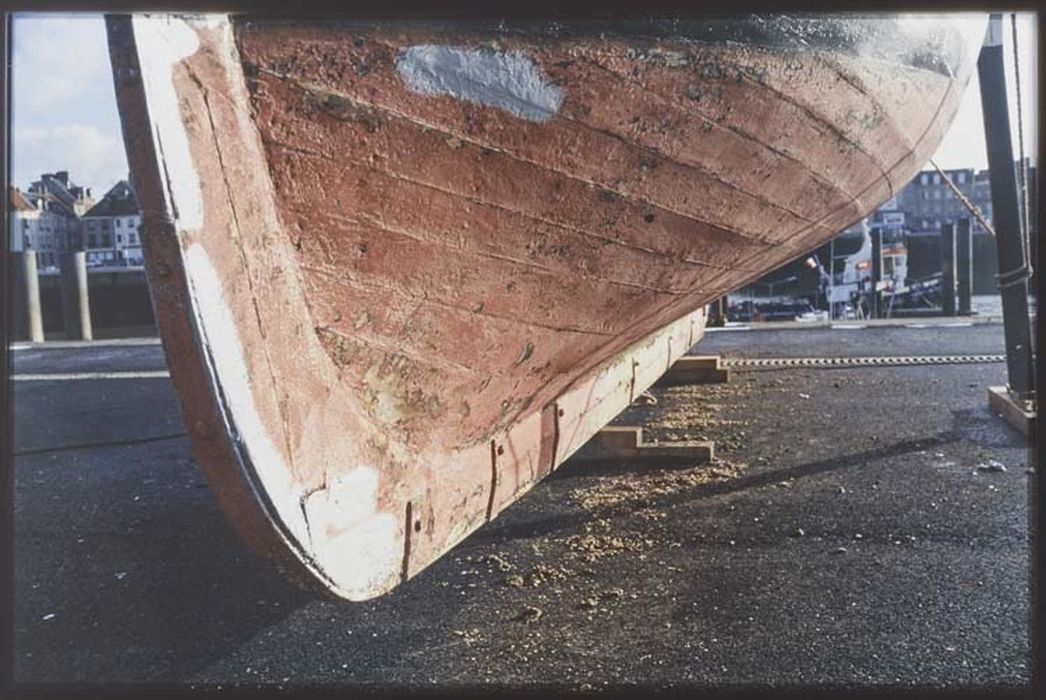 bateau de pêche : Cotre Bourcet-Malet dit Côte d'albâtre, vue partielle - © Ministère de la Culture (France), Médiathèque du patrimoine et de la photographie, diffusion RMN-GP