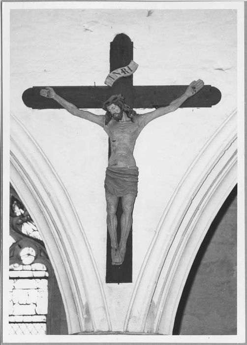 statue : Christ en croix - © Ministère de la Culture (France), Médiathèque du patrimoine et de la photographie, Tous droits réservés