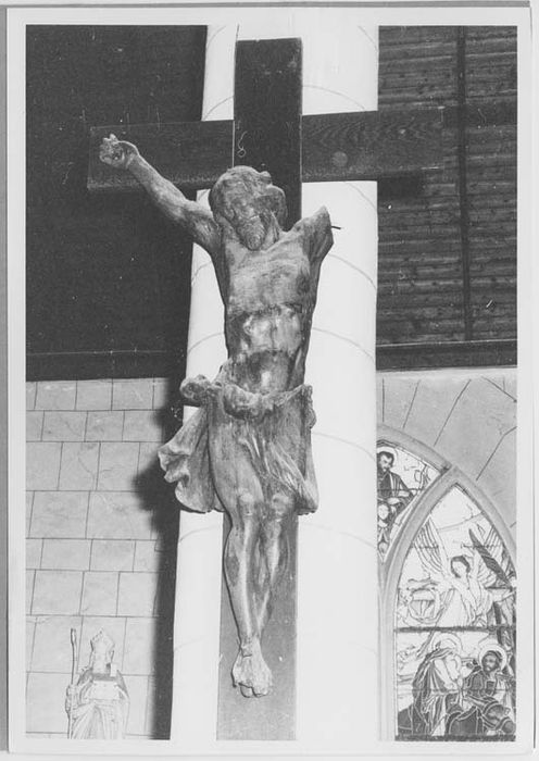 statue : Christ en croix - © Ministère de la Culture (France), Médiathèque du patrimoine et de la photographie, Tous droits réservés