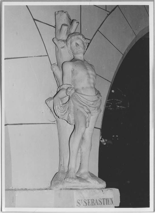 statue : Saint Sébastien - © Ministère de la Culture (France), Médiathèque du patrimoine et de la photographie, Tous droits réservés