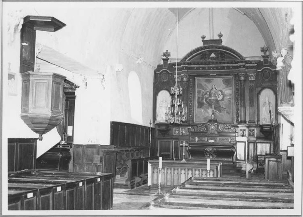 autel (maître-autel), retable et tableau : Assomption - © Ministère de la Culture (France), Médiathèque du patrimoine et de la photographie, Tous droits réservés