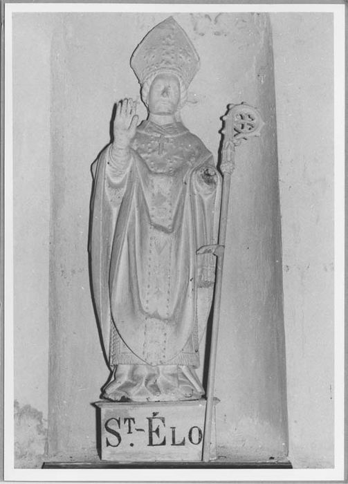 statue : Saint Eloi - © Ministère de la Culture (France), Médiathèque du patrimoine et de la photographie, Tous droits réservés