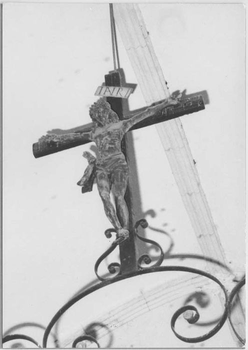 statue de poutre de gloire : Christ en croix - © Ministère de la Culture (France), Médiathèque du patrimoine et de la photographie, Tous droits réservés