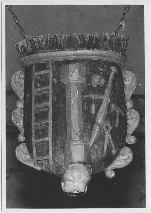 panonceau de cierge de chariton - © Ministère de la Culture (France), Médiathèque du patrimoine et de la photographie, Tous droits réservés