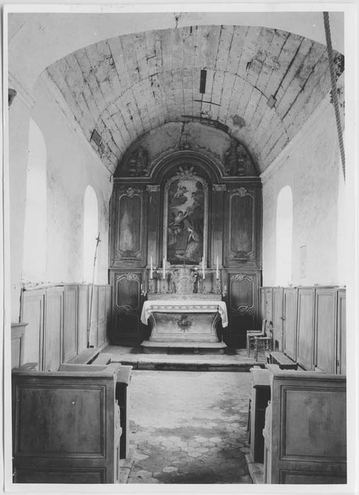 autel (maître-autel), retable et tableau : Annonciation - © Ministère de la Culture (France), Médiathèque du patrimoine et de la photographie, Tous droits réservés