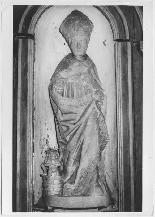 statue : Saint Nicolas - © Ministère de la Culture (France), Médiathèque du patrimoine et de la photographie, Tous droits réservés