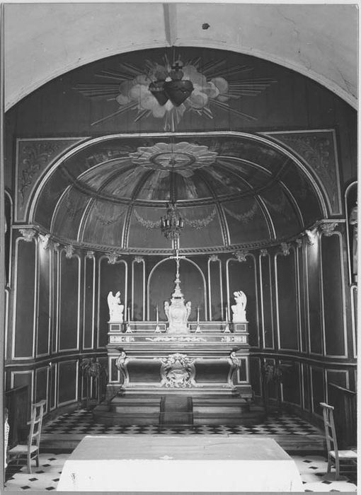 lambris de hauteur et de couvrement du choeur