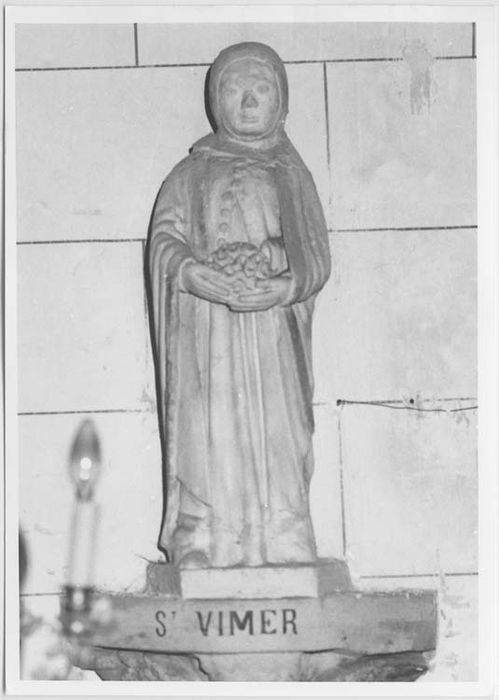 statue : Saint Vimer - © Ministère de la Culture (France), Médiathèque du patrimoine et de la photographie, Tous droits réservés