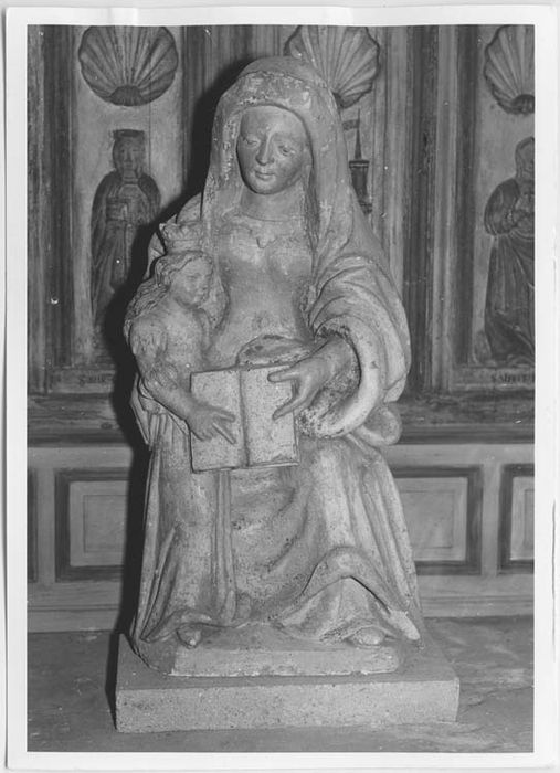 Groupe sculpté : Education de la Vierge - © Ministère de la Culture (France), Médiathèque du patrimoine et de la photographie, Tous droits réservés