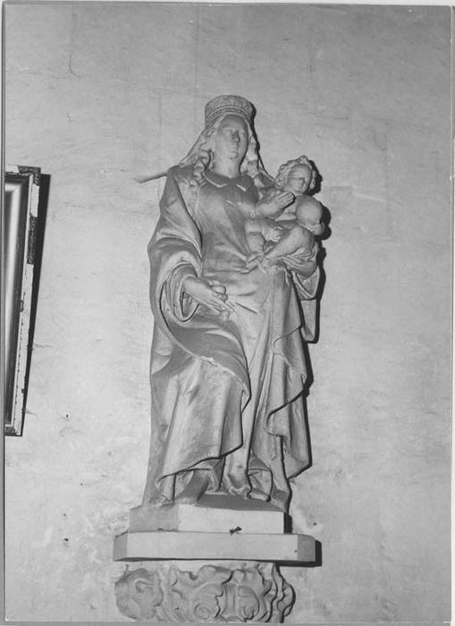 statue : Vierge à l'Enfant dite Notre-Dame de Bonsecours - © Ministère de la Culture (France), Médiathèque du patrimoine et de la photographie, Tous droits réservés