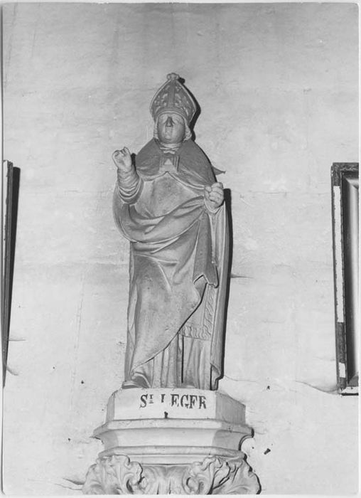 statue : Saint Léger  - © Ministère de la Culture (France), Médiathèque du patrimoine et de la photographie, Tous droits réservés