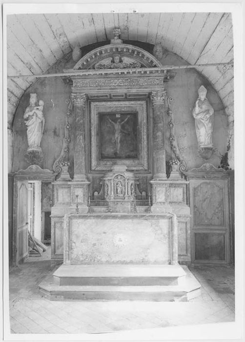 autel (maître-autel), retable, tabernacle et cadre - © Ministère de la Culture (France), Médiathèque du patrimoine et de la photographie, Tous droits réservés