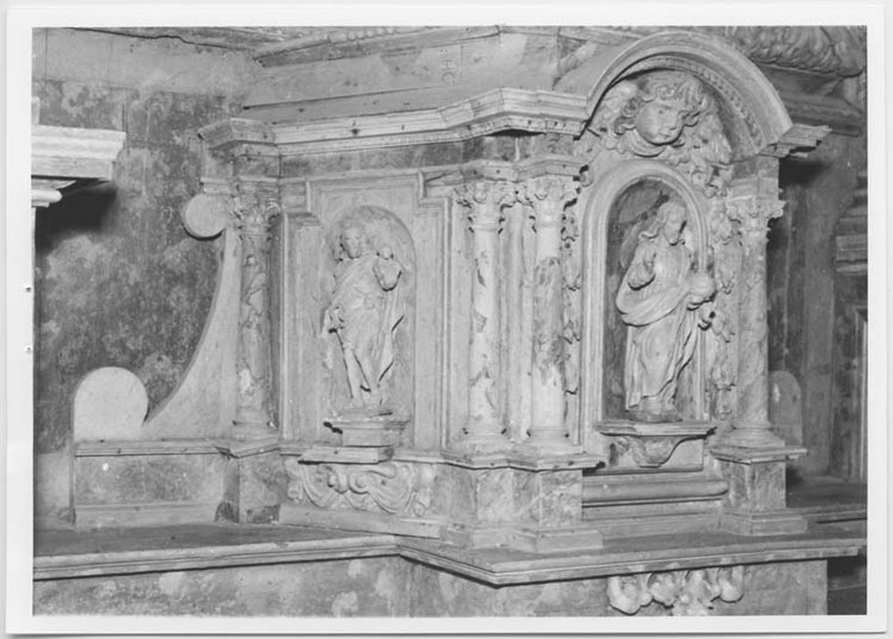 autel (maître-autel), retable, tabernacle et cadre - © Ministère de la Culture (France), Médiathèque du patrimoine et de la photographie, Tous droits réservés