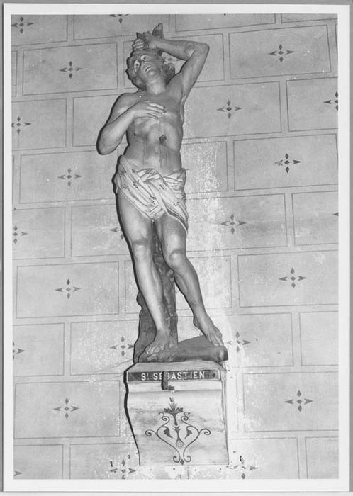 statue : Saint Sébastien - © Ministère de la Culture (France), Médiathèque du patrimoine et de la photographie, Tous droits réservés