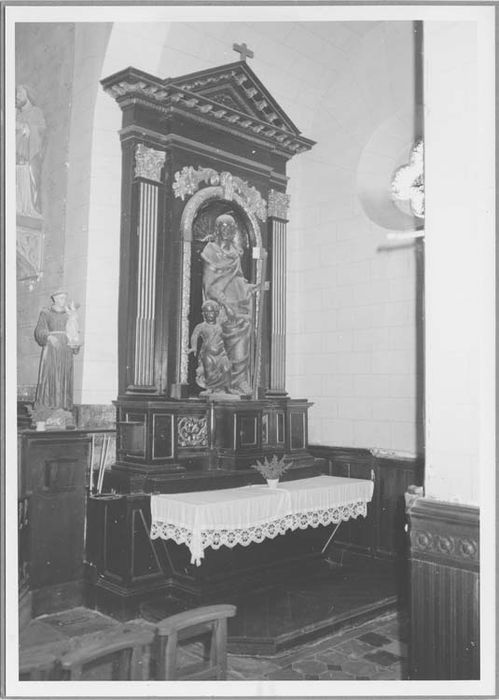 retable latéral sud - © Ministère de la Culture (France), Médiathèque du patrimoine et de la photographie, Tous droits réservés