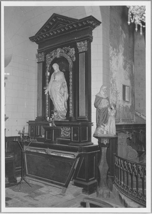 retable latéral nord - © Ministère de la Culture (France), Médiathèque du patrimoine et de la photographie, Tous droits réservés