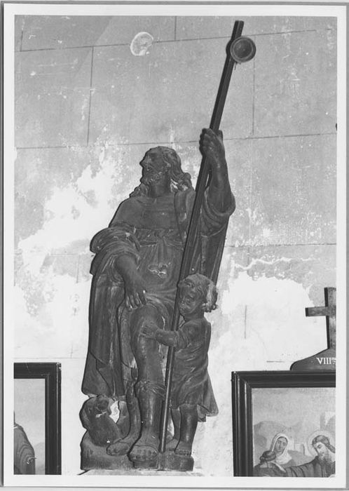 statue : Saint Roch - © Ministère de la Culture (France), Médiathèque du patrimoine et de la photographie, Tous droits réservés