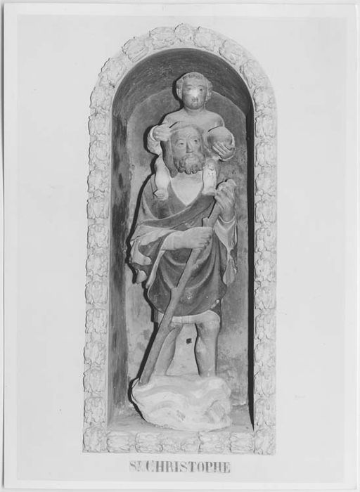 statue : Saint Christophe