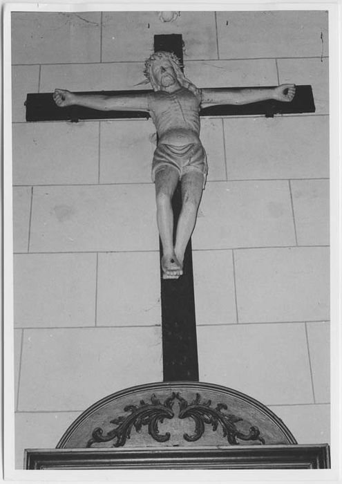 statue : Christ en croix - © Ministère de la Culture (France), Médiathèque du patrimoine et de la photographie, Tous droits réservés