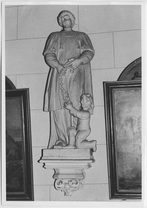 statue : Saint Léonard - © Ministère de la Culture (France), Médiathèque du patrimoine et de la photographie, Tous droits réservés