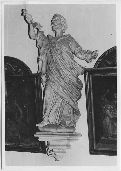 statue : Saint Pierre - © Ministère de la Culture (France), Médiathèque du patrimoine et de la photographie, Tous droits réservés