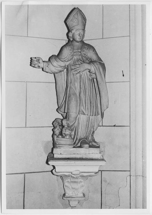 statue : Saint Nicolas - © Ministère de la Culture (France), Médiathèque du patrimoine et de la photographie, Tous droits réservés