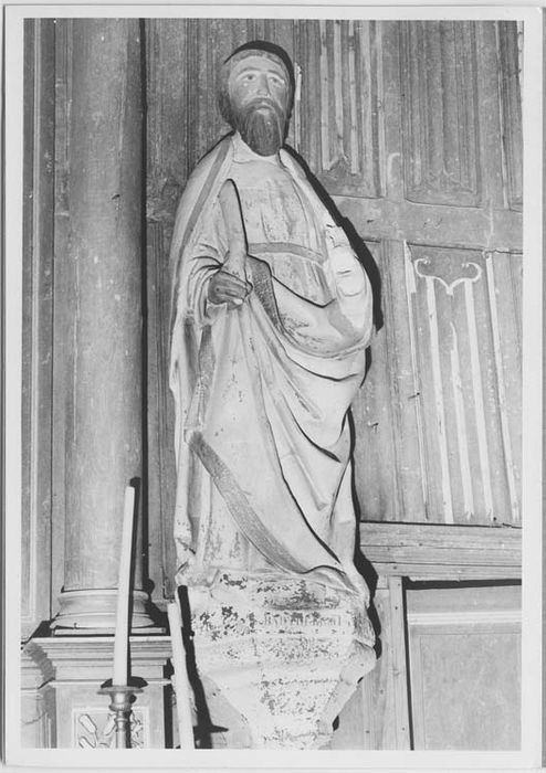 statue : Saint Barthélémy - © Ministère de la Culture (France), Médiathèque du patrimoine et de la photographie, Tous droits réservés