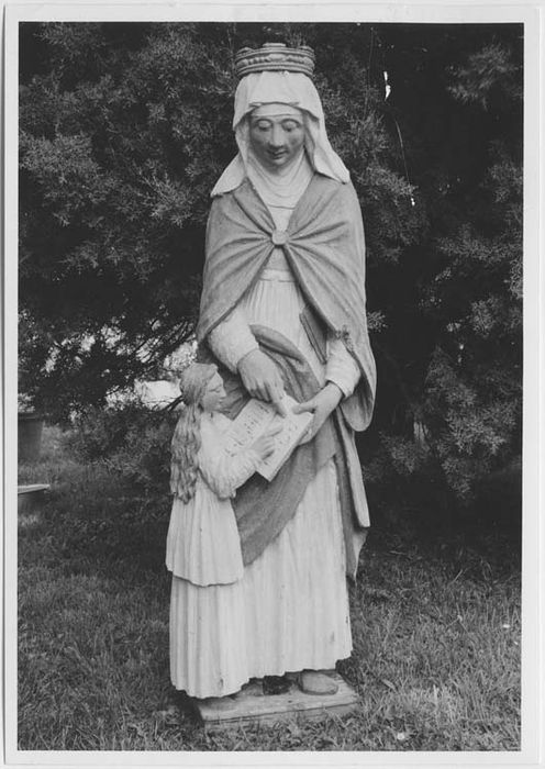 groupe sculpté : Sainte Anne et la Vierge - © Ministère de la Culture (France), Médiathèque du patrimoine et de la photographie, Tous droits réservés