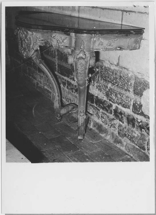 table d'applique (console) - © Ministère de la Culture (France), Médiathèque du patrimoine et de la photographie, Tous droits réservés