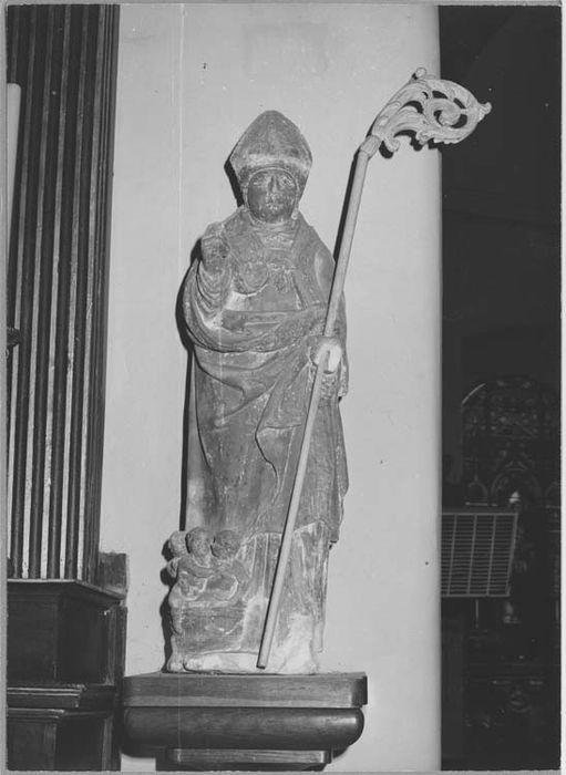 groupe sculpté : Saint Nicolas - © Ministère de la Culture (France), Médiathèque du patrimoine et de la photographie, Tous droits réservés