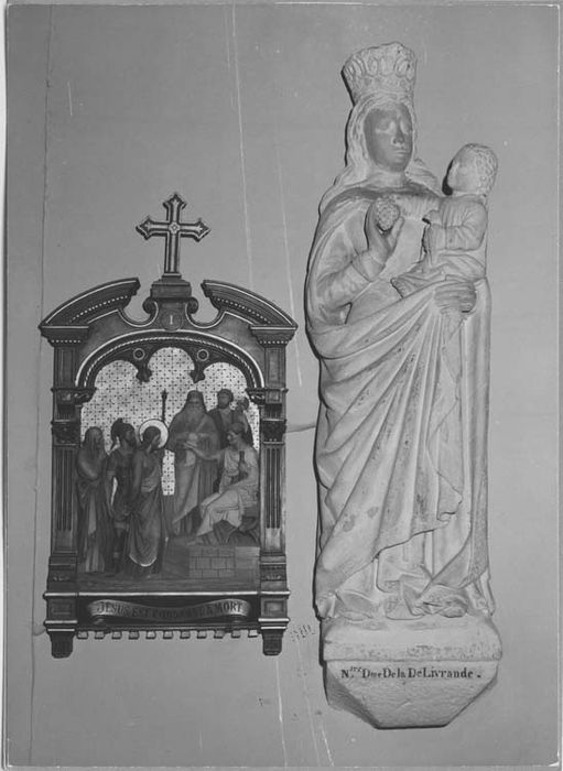 statue : Vierge à l'Enfant dite Notre-Dame de la Délivrande - © Ministère de la Culture (France), Médiathèque du patrimoine et de la photographie, Tous droits réservés