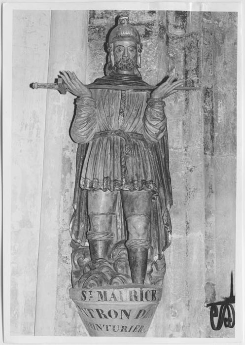 statue : Saint Maurice - © Ministère de la Culture (France), Médiathèque du patrimoine et de la photographie, Tous droits réservés