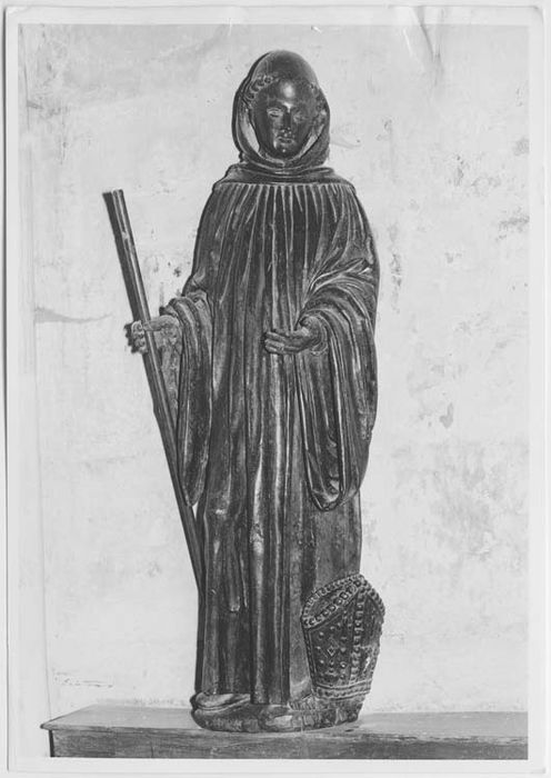 statue : Saint abbé - © Ministère de la Culture (France), Médiathèque du patrimoine et de la photographie, Tous droits réservés