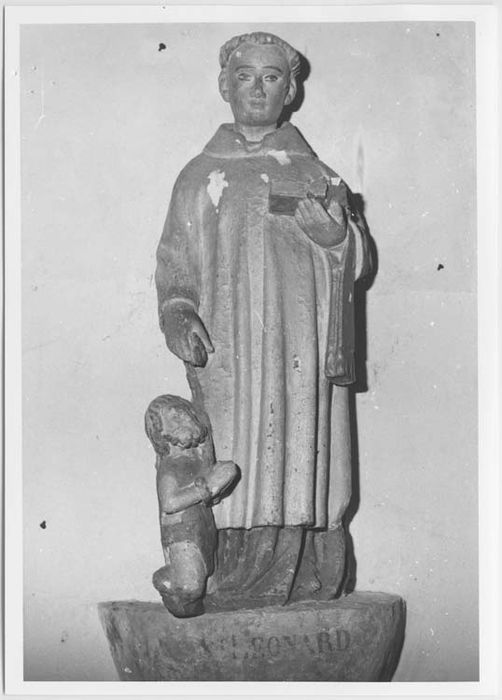 statue : Saint Léonard - © Ministère de la Culture (France), Médiathèque du patrimoine et de la photographie, Tous droits réservés