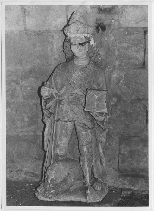 statue : Saint Adrien - © Ministère de la Culture (France), Médiathèque du patrimoine et de la photographie, Tous droits réservés