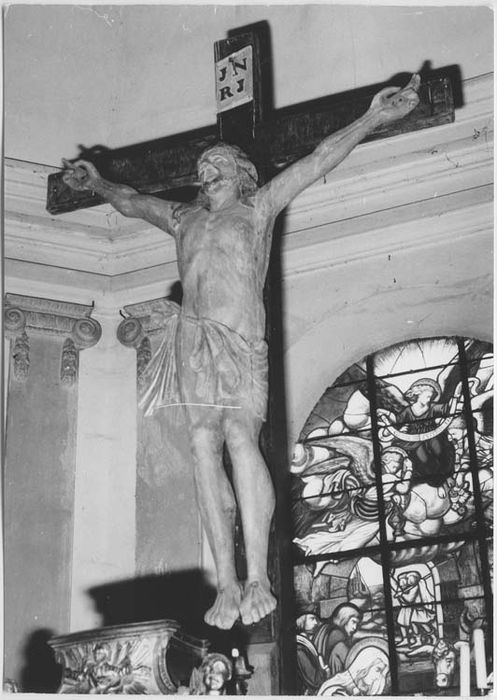 statue : Christ en croix - © Ministère de la Culture (France), Médiathèque du patrimoine et de la photographie, Tous droits réservés