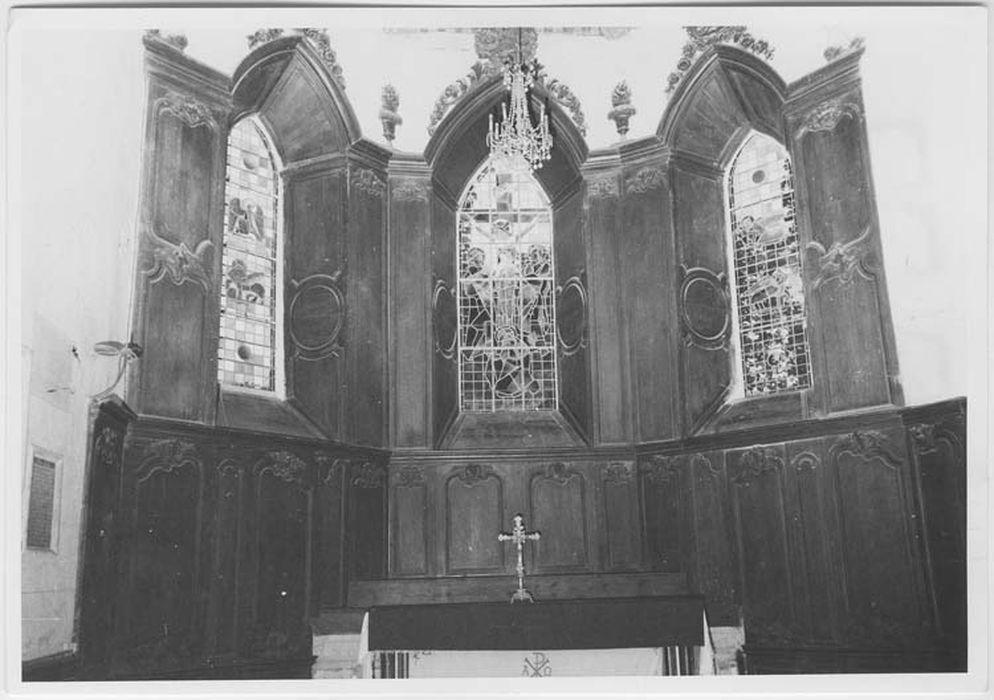 lambris de revêtement (boiseries du choeur) - © Ministère de la Culture (France), Médiathèque du patrimoine et de la photographie, Tous droits réservés