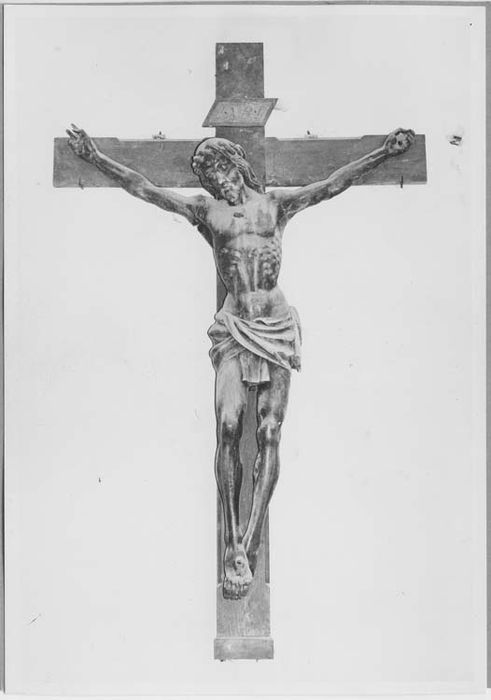 statue : Christ en croix - © Ministère de la Culture (France), Médiathèque du patrimoine et de la photographie, Tous droits réservés