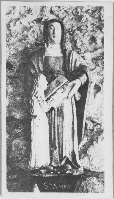 groupe sculpté : Sainte Anne et la Vierge - © Ministère de la Culture (France), Médiathèque du patrimoine et de la photographie, Tous droits réservés
