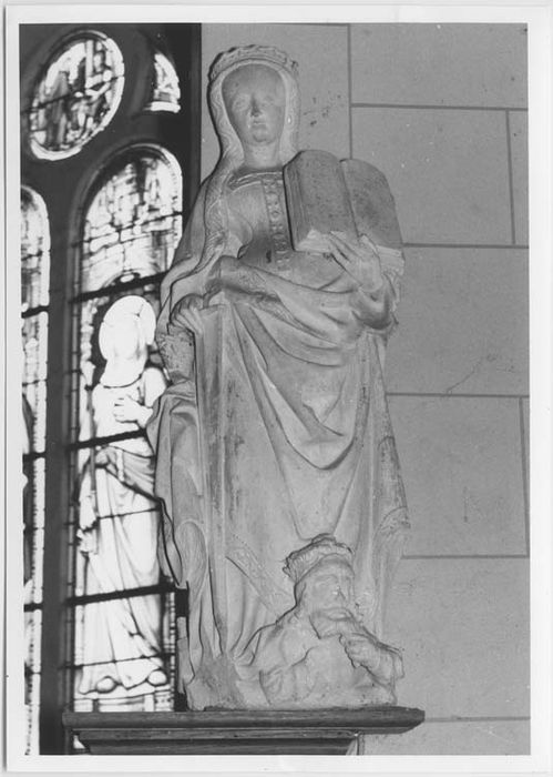 statue : Sainte Catherine - © Ministère de la Culture (France), Médiathèque du patrimoine et de la photographie, Tous droits réservés