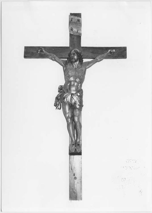 statue : Christ en croix - © Ministère de la Culture (France), Médiathèque du patrimoine et de la photographie, Tous droits réservés