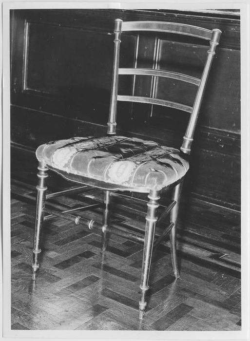 chaise - © Ministère de la Culture (France), Médiathèque du patrimoine et de la photographie, Tous droits réservés