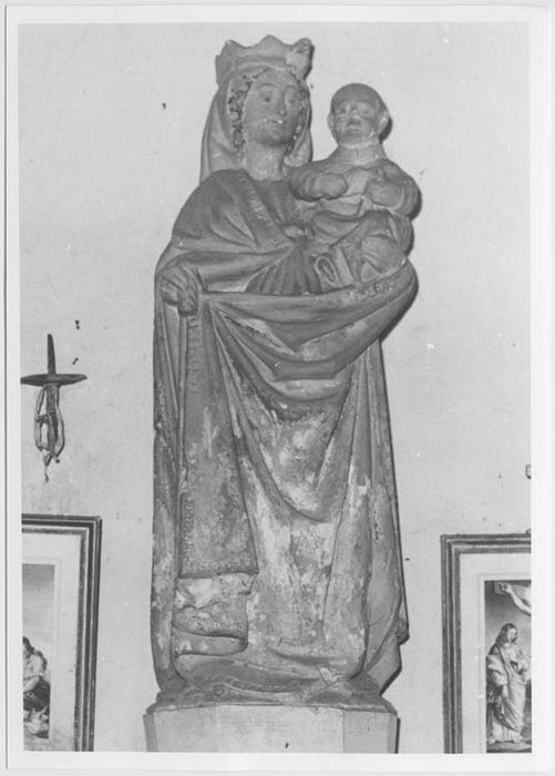 statue : Vierge à l'Enfant - © Ministère de la Culture (France), Médiathèque du patrimoine et de la photographie, Tous droits réservés