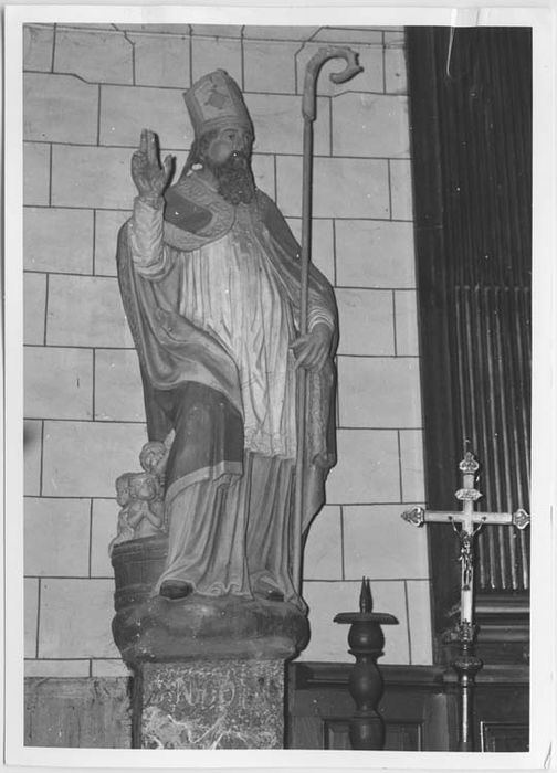 statue : Saint Nicolas - © Ministère de la Culture (France), Médiathèque du patrimoine et de la photographie, Tous droits réservés