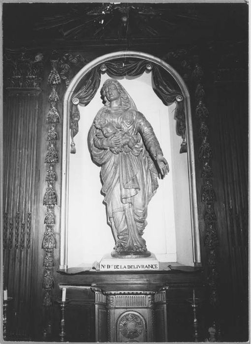 statue : Vierge à l'Enfant dite Notre-Dame de Délivrance - © Ministère de la Culture (France), Médiathèque du patrimoine et de la photographie, Tous droits réservés