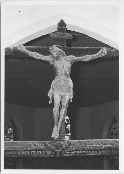 statue : Christ en croix - © Ministère de la Culture (France), Médiathèque du patrimoine et de la photographie, Tous droits réservés